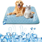 Upgrade Dog Cooling Mat, Pet Dog Self Cool Pad, Ice Silk Washable Cooled Mat by XinChangShangMao