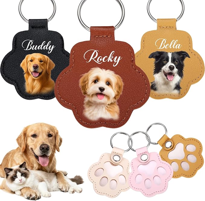 Personalized Dog Hair Keychain by Unknown