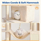 Cat Tree Tower 63in Multi-Level Cat Tower - Image 5