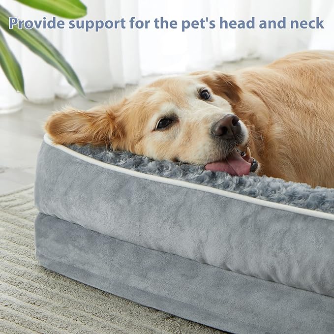BFPETHOME Orthopedic Dog Beds for Large Dogs-Waterproof Sofa Dog Bed - Image 2