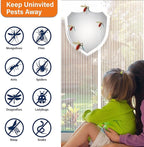 Magnetic Screen Door, Heavy Duty Door Screen Magnetic Closure Keep Bugs Out - Image 4