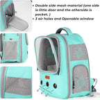 Lollimeow Pet Carrier Backpack, Bubble Backpack Carrier, Cats and Puppies - Image 5