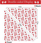 Heart Dog Bandana, 2 Pack Adjustable Holiday Party Birthday Pets Heart Bandana - Image 7