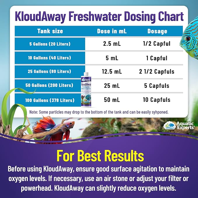 KloudAway Freshwater Aquarium Water Clarifier - Image 5