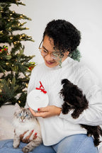 Pearhead Pawprints 2-Pack Christmas Ornament, DIY No Mess Pet Paw Print Holiday - Image 10