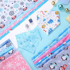 Weewooday 50 Pcs Winter Bandanas Bulk - Image 5