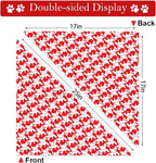 Valentines Dog Bandanas, 2 Pack Mother's Day Triangle Dog Bandanas, Reversible - Image 3