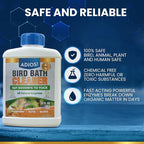 Bird Bath Cleaner for Outdoor Fountains and Bowls, Safely Cleans Metal - Image 3