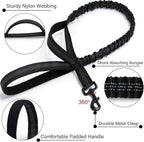 Tactical Dog Collar Set, Adjustable Military Training Nylon Dog Collar - Image 4