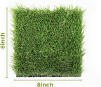 Artificial Grass Rug Indoor Outdoor, 8 x 8Inch Faux Grass Turf Sample, - Image 2