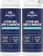 Rocco & Roxie Litter Box Odor Eliminator, Best Natural Urine Deodorizer by RoccoRoxieSupplyCo