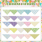 Kacctyen 50 Pcs Spring Easter Dog Bandanas Bulk Bandanas - Image 6