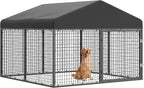 Large Outdoor Dog Enclosure, Heavy Duty Dog Cage by Petony