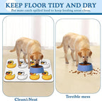 Cute Ducks Glasses Pet Feeding Mat - Image 5