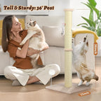 36 Inch Tall Cat Scratching Post – Sisal Cat Scratcher - Image 6