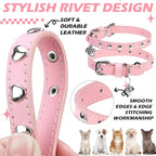 EXPAWLORER Leather Cat Collar for Girl Boy Valentine's Day - Image 4