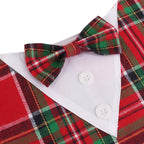 ADOGGYGO Christmas Dog Tuxedo Bandana, Adjustable Christmas Costume - Image 5