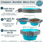 Loving Pets 73807992: Travel Double Diner Dog Bowl - Image 2