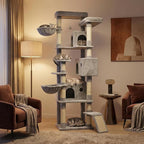 84.6" Multi-Level Tall Cat Tree Tower - Image 6