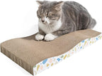 Cat Scratcher, Curved Scratch Pad, Durable Corrugated Cardboard Scratching Board - Image 3