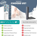 NALALAS Large Dog Mat for Food and Water, Cat Feeding Mat | Large Waterproof - Image 9