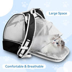 Cat Backpack Carrier, Expandable Pet Carrier Backpack - Image 5