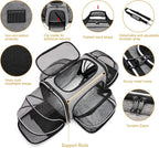 Estarer Soft Sided Pet Carrier Airline Approved, 4 Sides Expandable Collapsible - Image 5