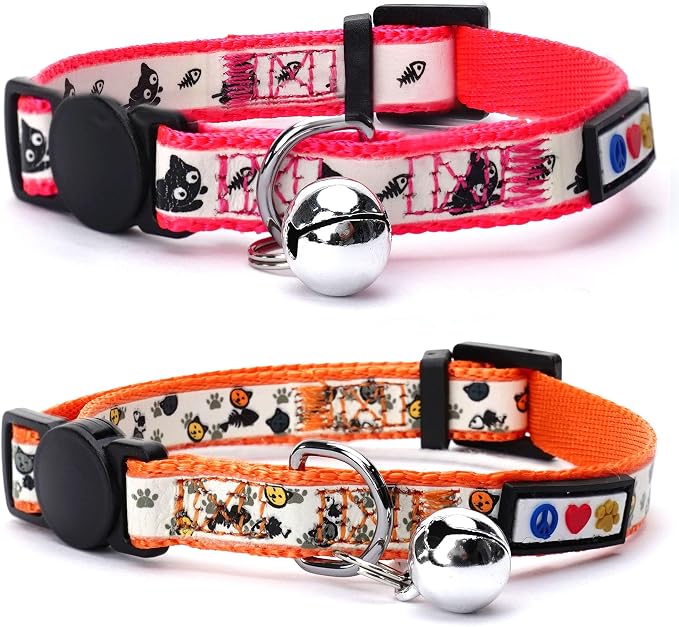 Pawtitas Glow in The Dark Cat Collar - Image 9