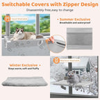 2 in 1 Cat Window Perch, Cat Window Hammock - Image 4