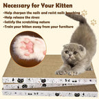3 Pack Cardboard Cat Scratcher Refill Cat Scratch Pad Durable Cat Scratchers - Image 3
