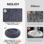 MIXJOY Orthopedic Dog Bed Comfortable Donut Cuddler Round Pet Beds Ultra Soft - Image 4
