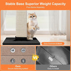 Cat Scratching Post 33 Inch Nature Sisal Cat Scratch Post - Image 5