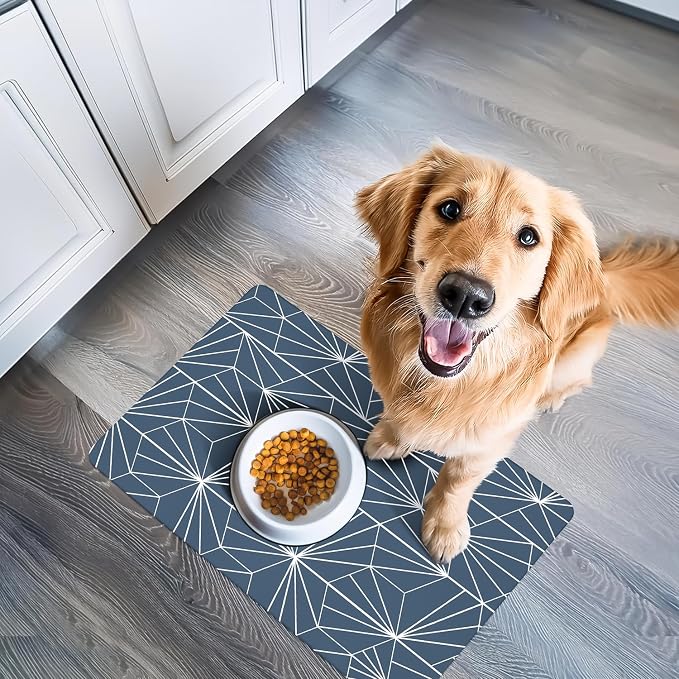 NALALAS Large Dog Mat for Food and Water, Cat Feeding Mat | Large Waterproof - Image 6