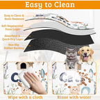 Cats Dog Food Mat, Cute Fun Absorbent Pet Feeding Mat - Image 5