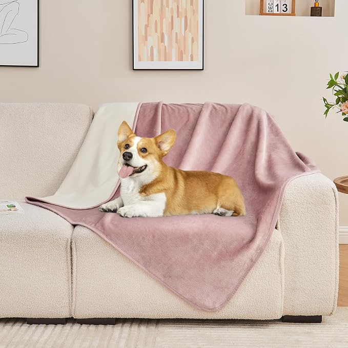 Waterproof Blanket 80"x90" for Adults, Reversible Waterproof Bed Cover for Dogs - Image 6