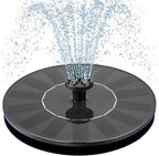 Mademax 1W Solar Bird Bath Fountain Pump, Solar Fountain, Free Standing by Mademax