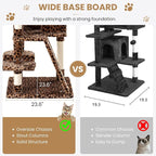 SHA CERLIN 65in Larger Cat Tree Tower Condo - Image 6