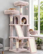 Multi-Level Cat Tree for Indoor Cats, Cat Tower by Gitelnour