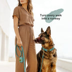 Didog Soft PU Leather Dog Collar, Stylish Quick Released Dog Collars - Image 4