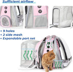 Lollimeow Expandable Cat Backpack Carrier - Image 7