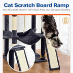 Cat Tree Tower 63in Multi-Level Cat Tower - Image 6