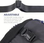 Dog Carrier Comfortable Legs Out Front Pet Carrier Backpack Cat Puppy Tote - Image 2