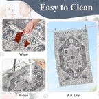 famibay Dog Food Mat, Absorbent Cat Dog Mats - Image 5