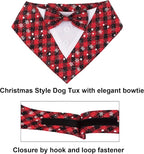 ADOGGYGO Christmas Dog Tuxedo Bandana - Image 5