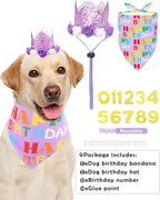 PET SHOW Purple Crown Dog Birthday Party Hat - Image 5