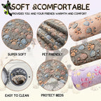 Rezutan 1 Pack 3 Blankets for Dogs, Dog Blanket for Medium Pet Cat, Premium - Image 7
