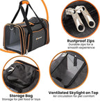 TSA Airline Approved Expandable Pet Carrier, - Image 3
