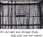 Tamu style Bird Cage Seed Catcher, Stretchy Form Fitting Mesh Skirt Cover - Image 3