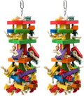 RUBY.Q 2 Pack Large Parrot Toy, 20in Bird Parrot Toy, African Grey and a by RUBY.Q