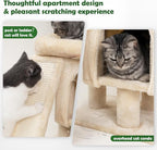 Meowoou Palm Cat Tree Tower for Indoor Cats - Image 4